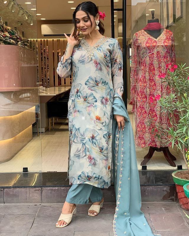 Maverick Fusion Kurti Pant Dupatta Set